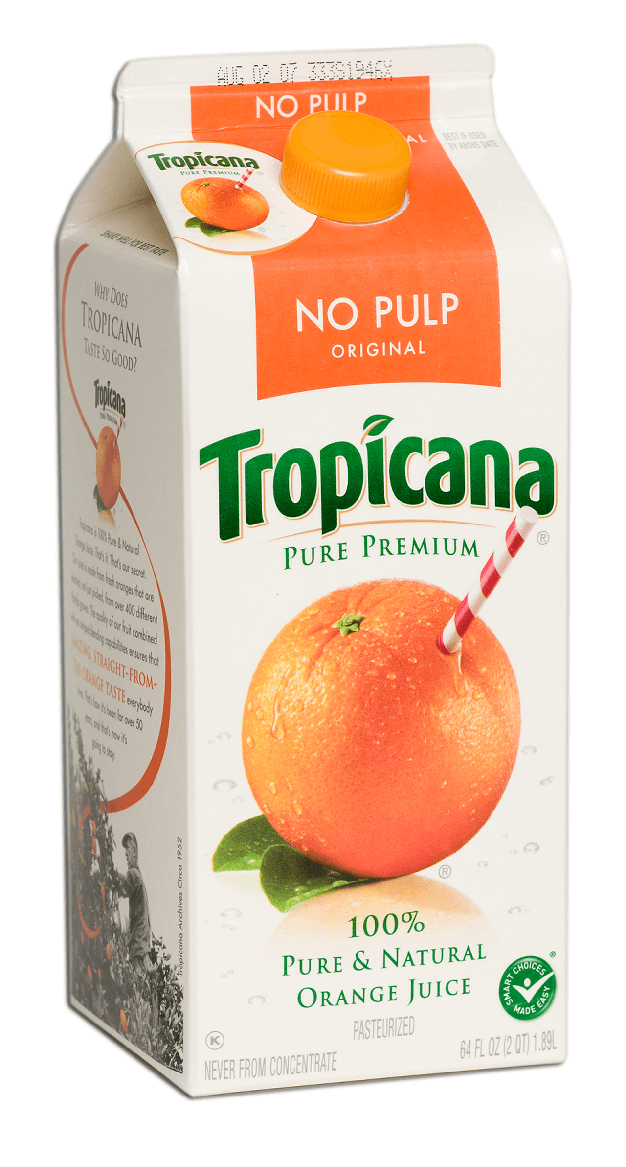 Tropicana Redesign, Old