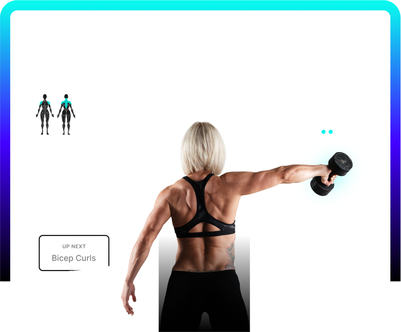Woman working out