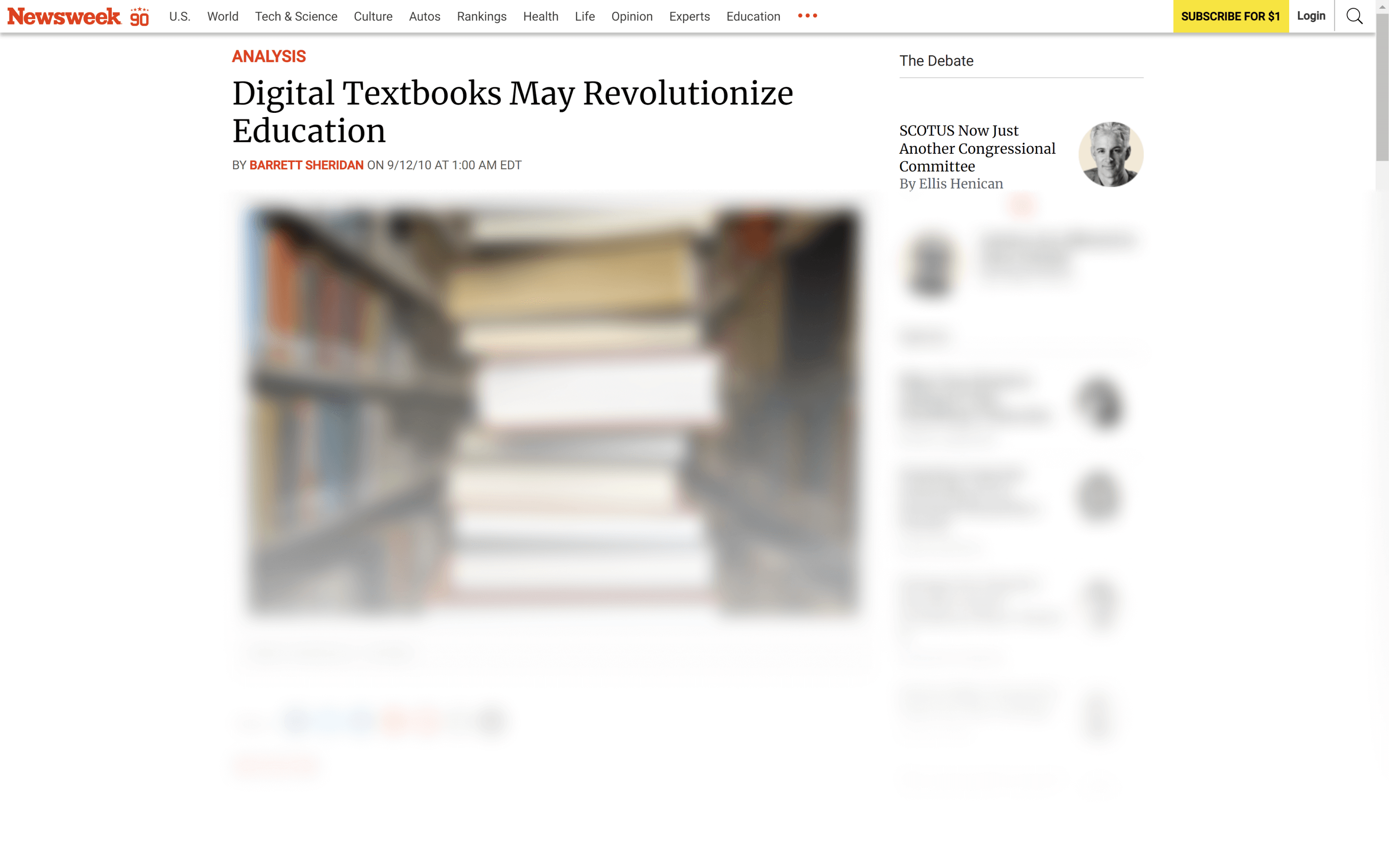 Digital textbooks may Revolutionizing education