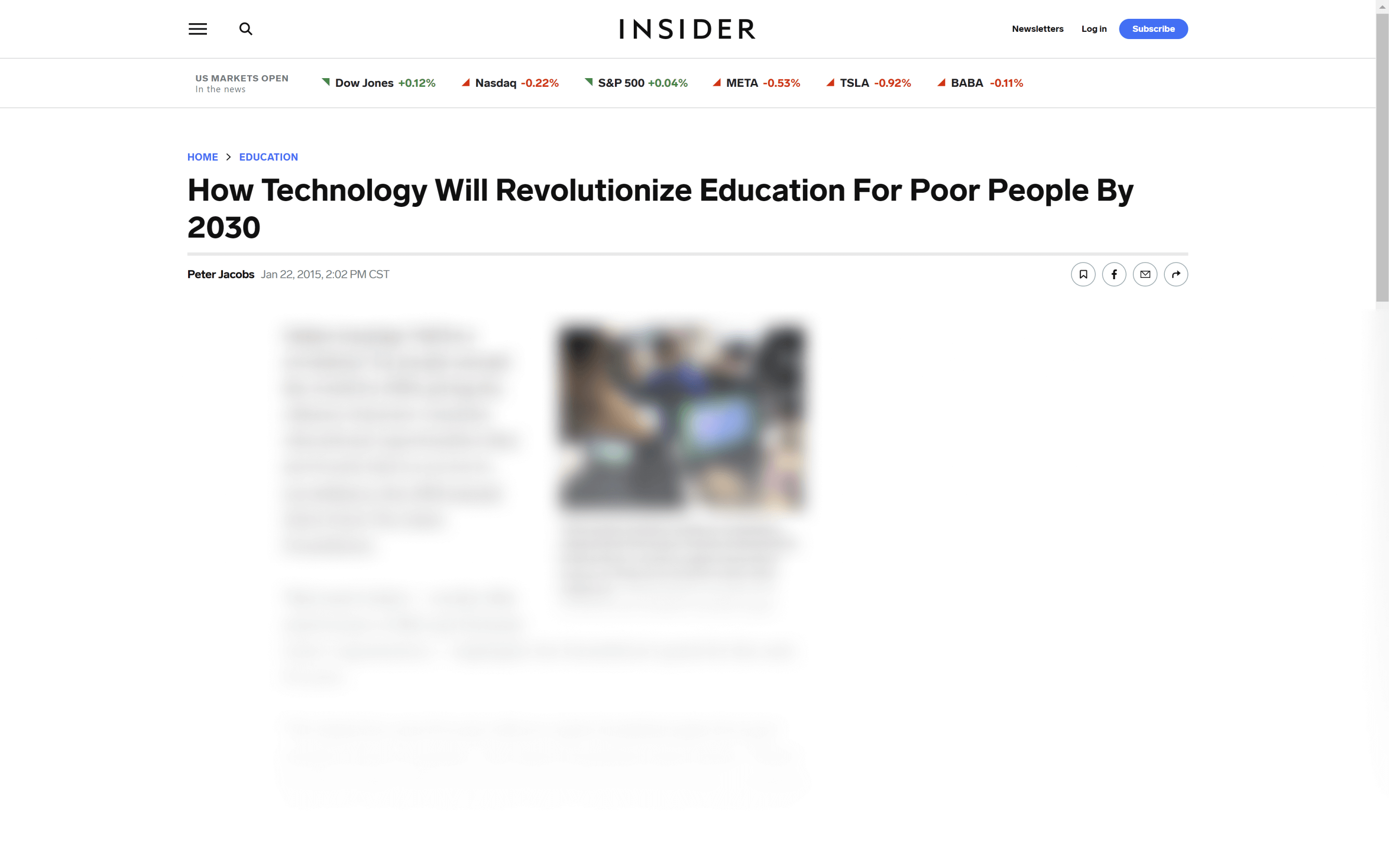 How technology will revolutionize education for poor people by 2030