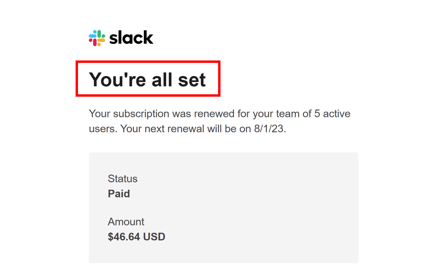 Slack